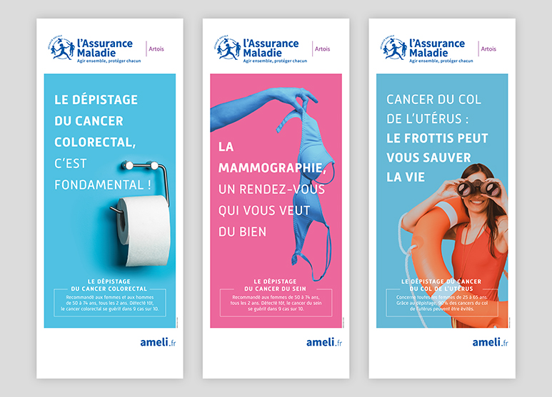 Supports de communication sur les dépistages des cancers
